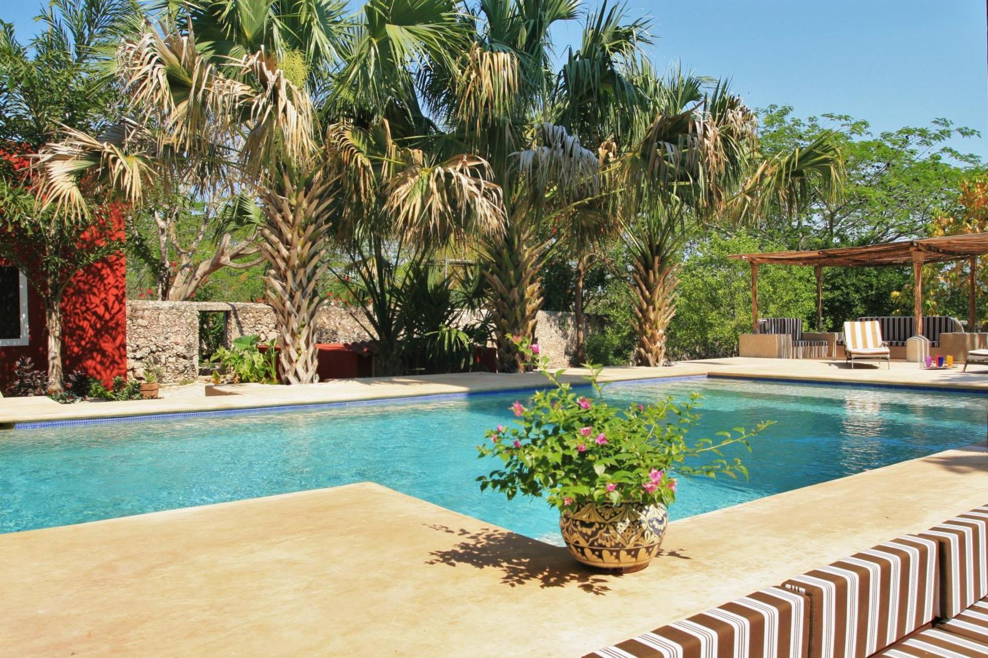 Hacienda Santa Cruz Mérida Buitenkant foto