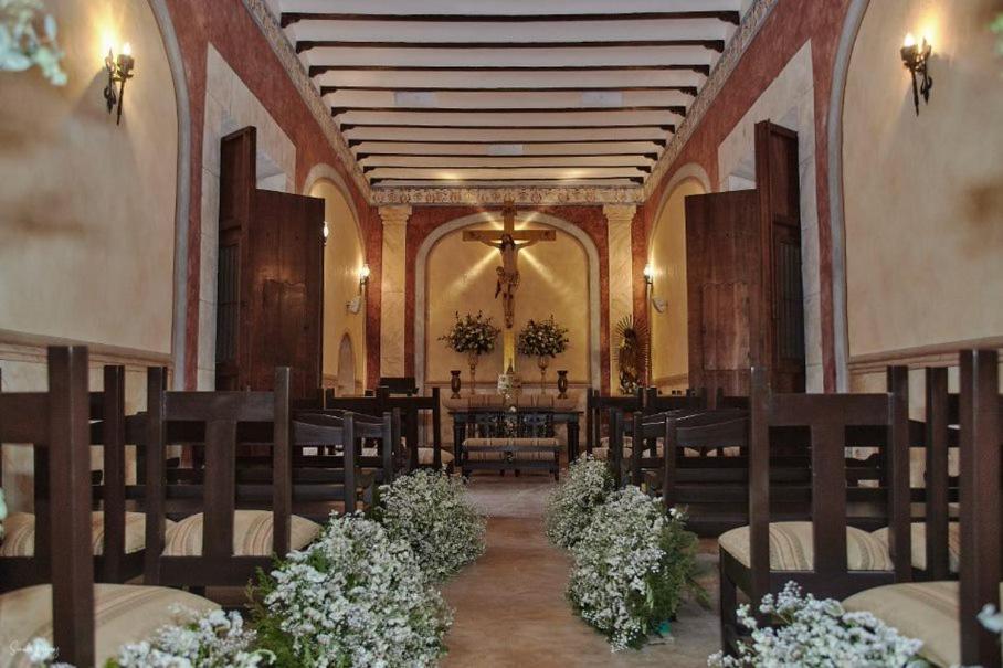 Hacienda Santa Cruz Mérida Buitenkant foto