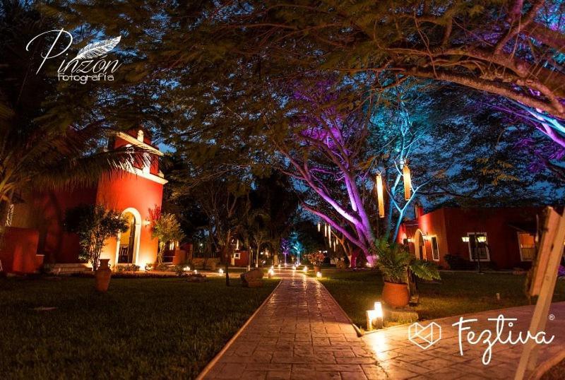 Hacienda Santa Cruz Mérida Buitenkant foto
